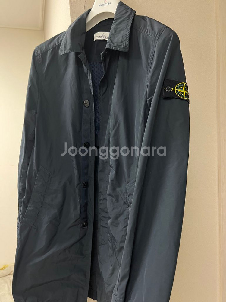 백화점) 스톤아일랜드 나일론 트렌치코트 M--0