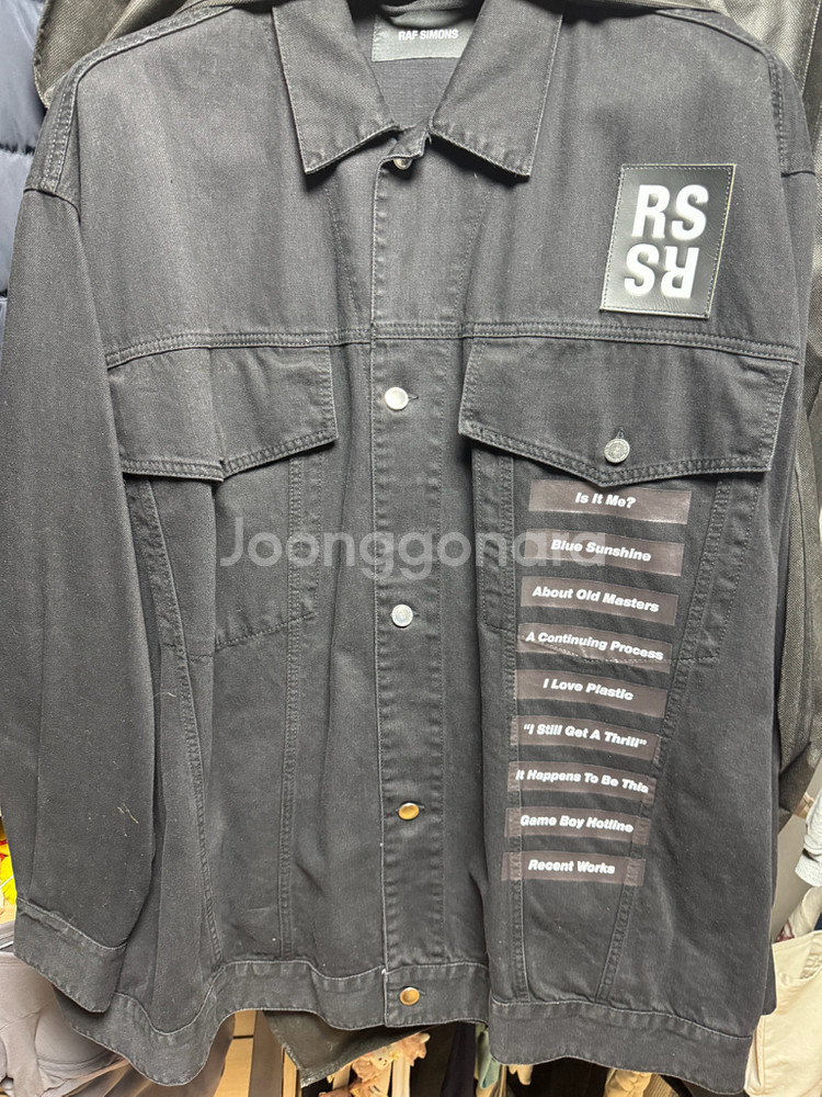 라프스몬스 뉴오더플로럴 패치 워크 자켓--0