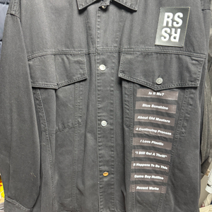 라프스몬스 뉴오더플로럴 패치 워크 자켓