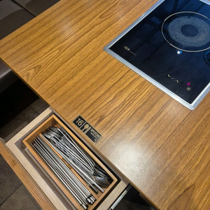 인덕션테이블 의자 세트