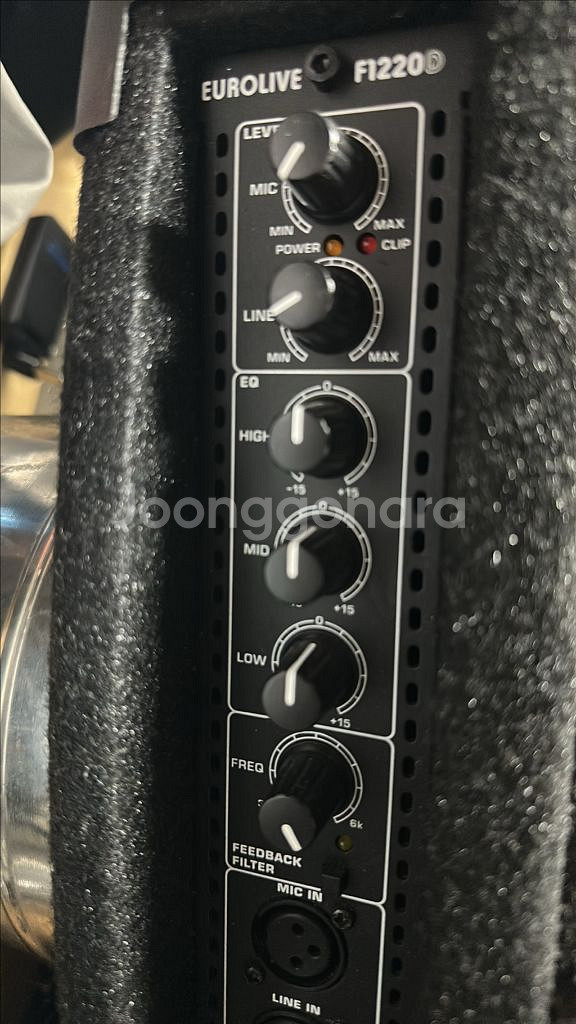 베링거 EUROLIVE F1220D 스피커--1