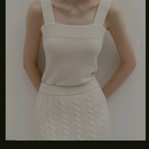 시에 아르 스퀘어 슬리브리스 크림 S 미개봉새상품