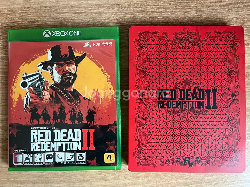 Xbox 레드데드리뎀션2, 레데리2 +스틸북--0