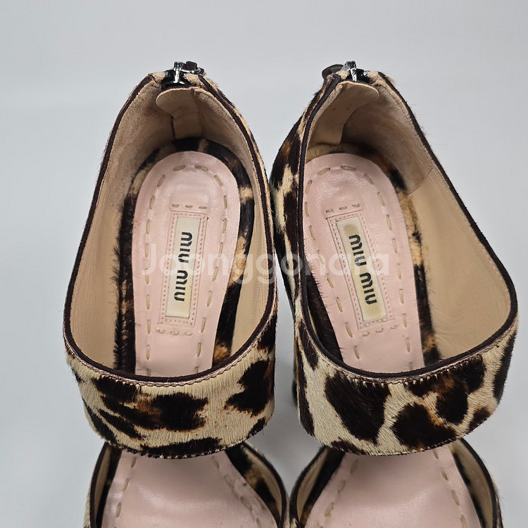 미우미우 레오파드 송치 펌프스 ( 230 )--8