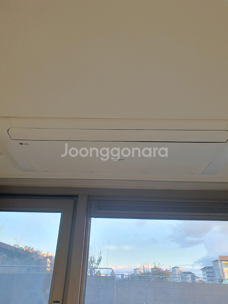 충북 청주 엘지에어컨 휘센 에어컨2대실내기 인버터 실외기1--0