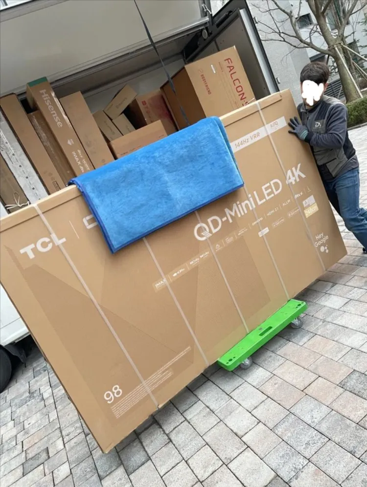 98인치 초대형 TV TCL C755 팝니다 이미지