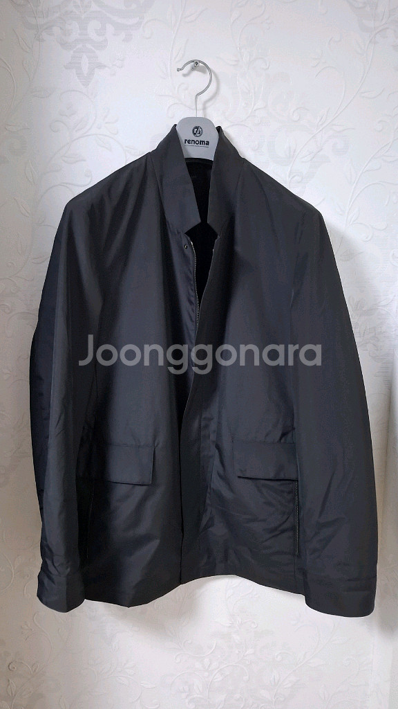 질스튜어트뉴욕 스탠드 카라 집업점퍼 95--0