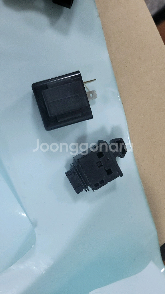 슈퍼커브 순정 깜빡이 및 릴레이미츠바 FR-2228 릴레이입니다12.8V 85c/m x2검정색 릴레이입니다--1