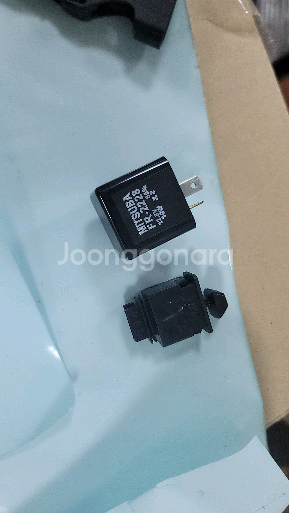 슈퍼커브 순정 깜빡이 및 릴레이미츠바 FR-2228 릴레이입니다12.8V 85c/m x2검정색 릴레이입니다--0