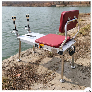 (살짝뒷쪽까짐/8만)민물낚시 소좌대 노지좌대 접이식좌대
