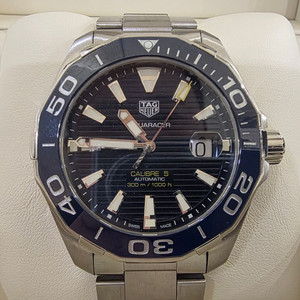 태그호이어 아쿠아레이서300 WAY201B 청판 오토 43MM 단품