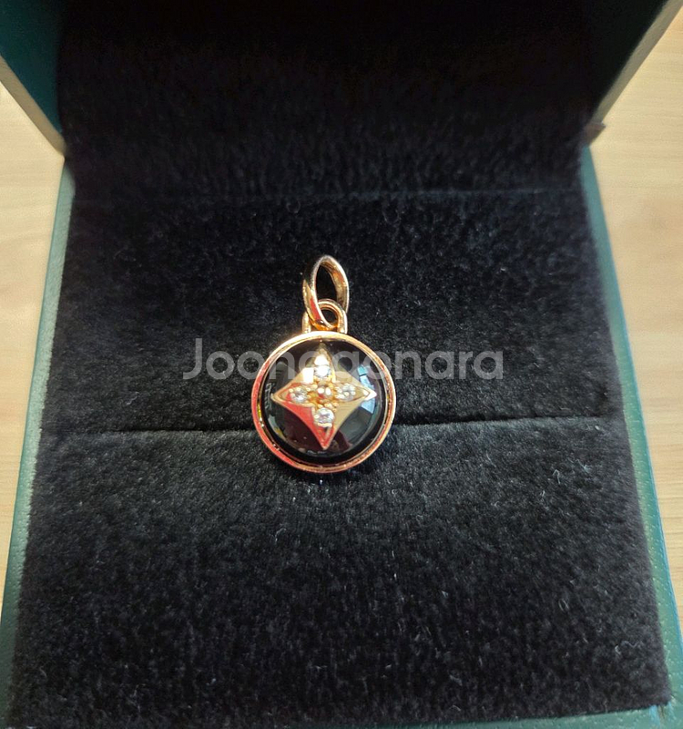 18k 핑크골드 팬던트--0