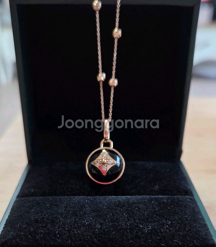 18k 핑크골드 팬던트--5