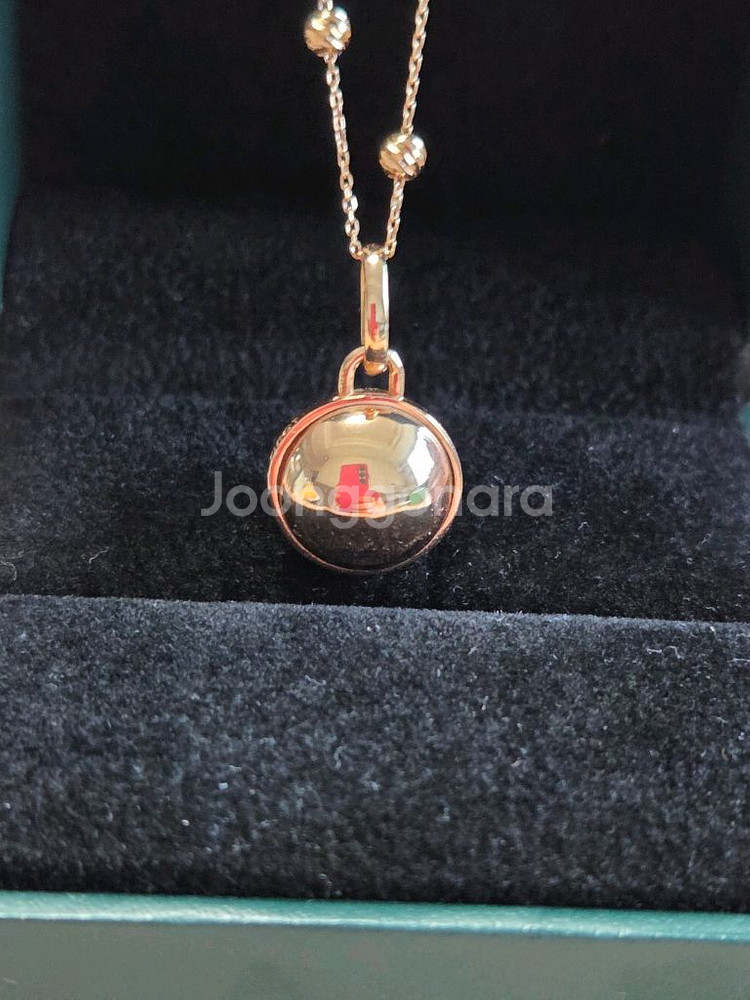 18k 핑크골드 팬던트--4