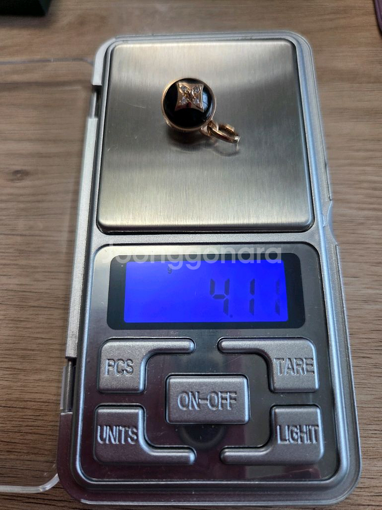 18k 핑크골드 팬던트--3