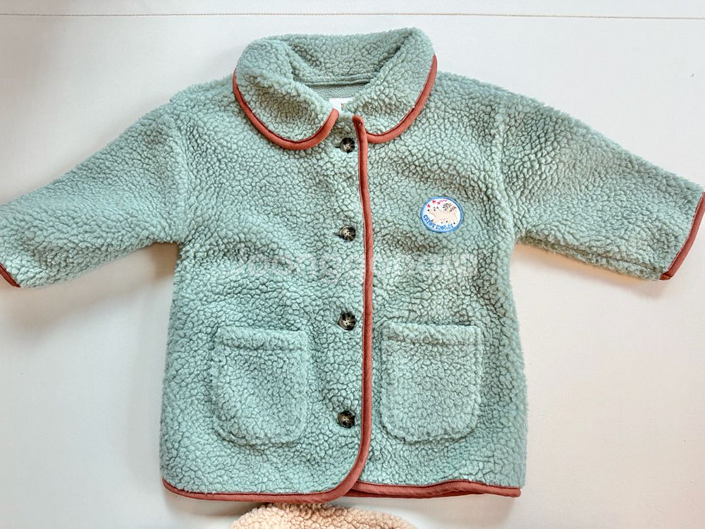 몰리멜리 뽀글이 자켓 사이즈 100 (쌍둥이 일괄)--5