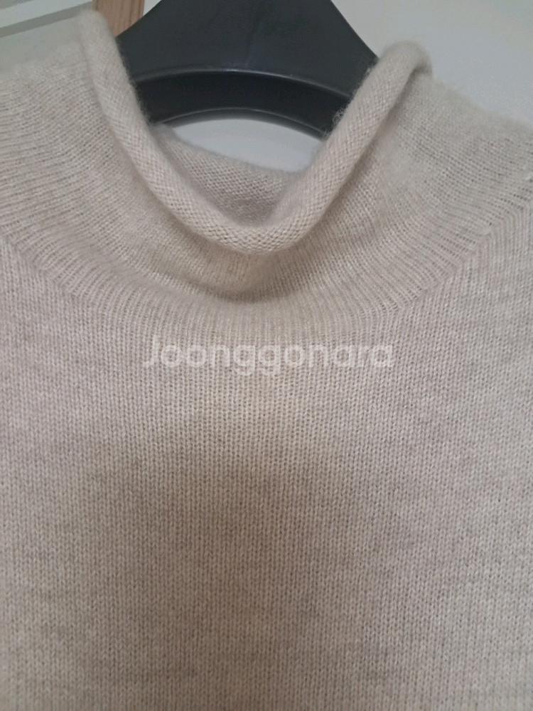 더캐시미어 홀가먼트 니트 드레스--2