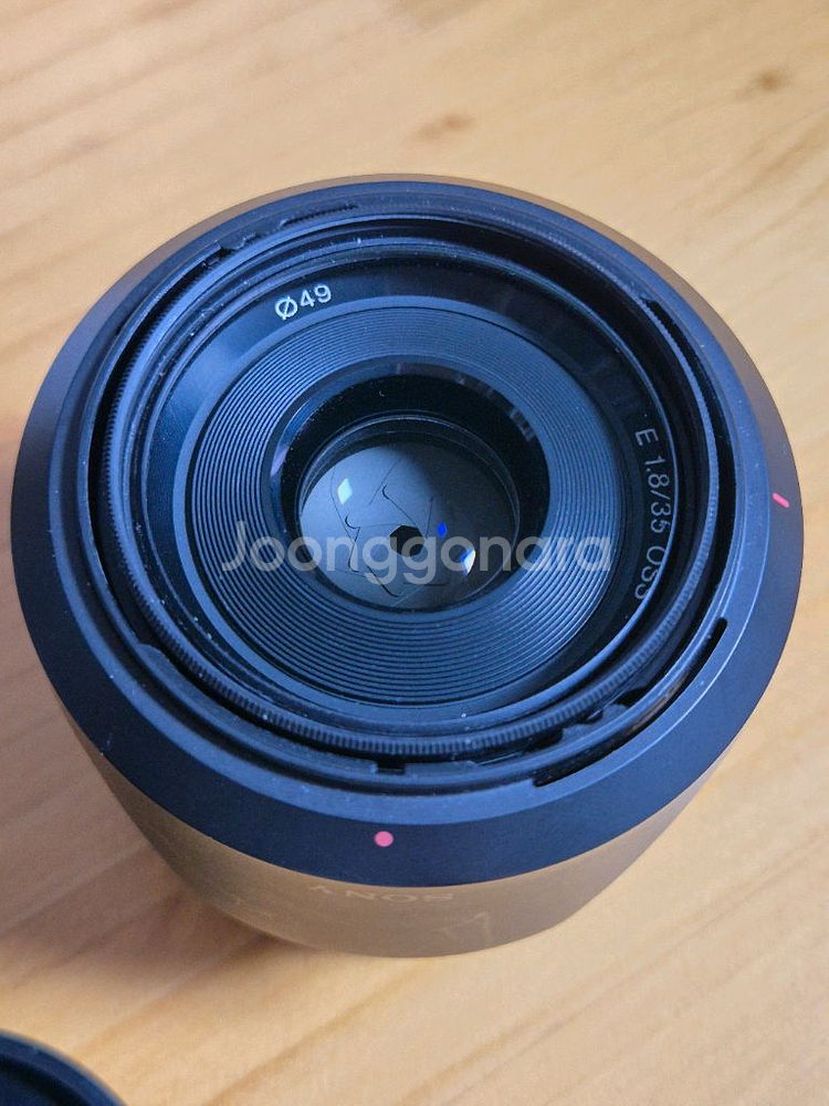 소니 35mm F1.8 단렌즈 + 호야 UV필터 세트--2