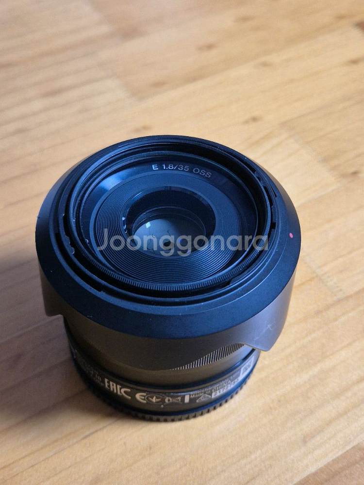 소니 35mm F1.8 단렌즈 + 호야 UV필터 세트--4