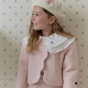 새제품-로아앤제인 연핑크 자켓(145)