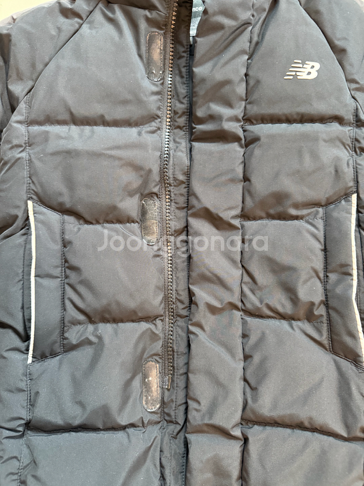 뉴발란스 키즈 덕다운 롱패딩 사이즈 100--3