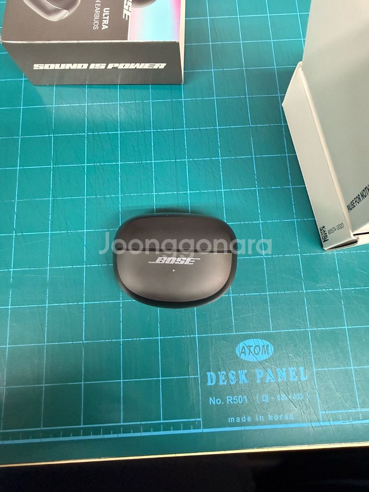 보스 울트라 오픈 블루투스 이어버드 블랙팝니다--2