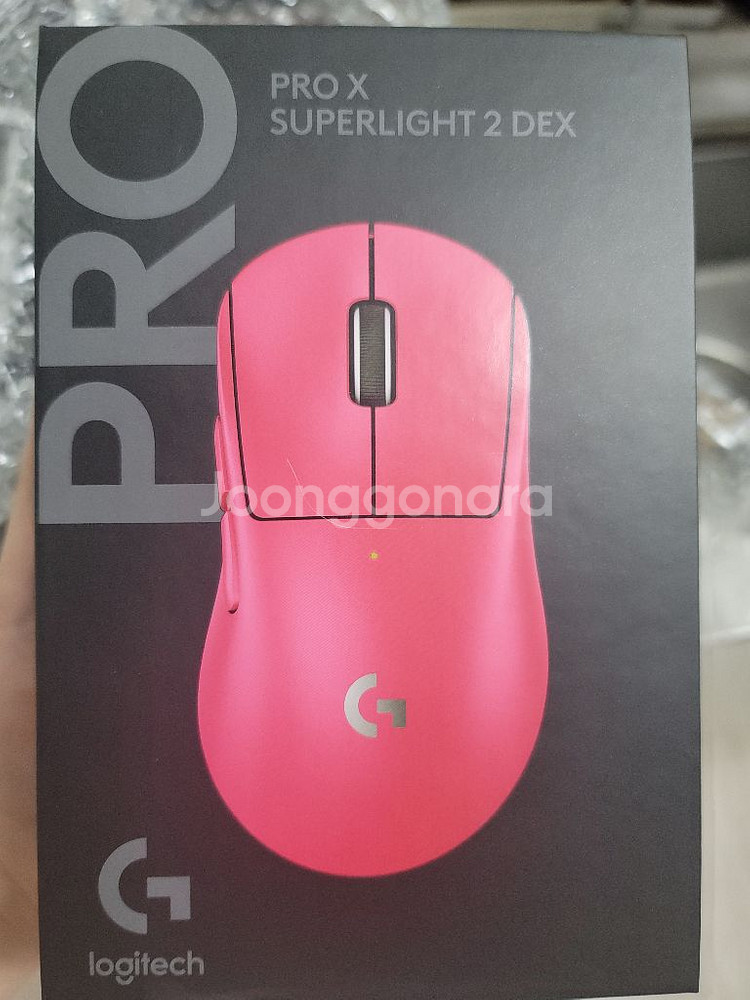 G PRO X SUPERLIGHT 2 DEX 지슈라 덱스 마젠타 미개봉 새제품--0