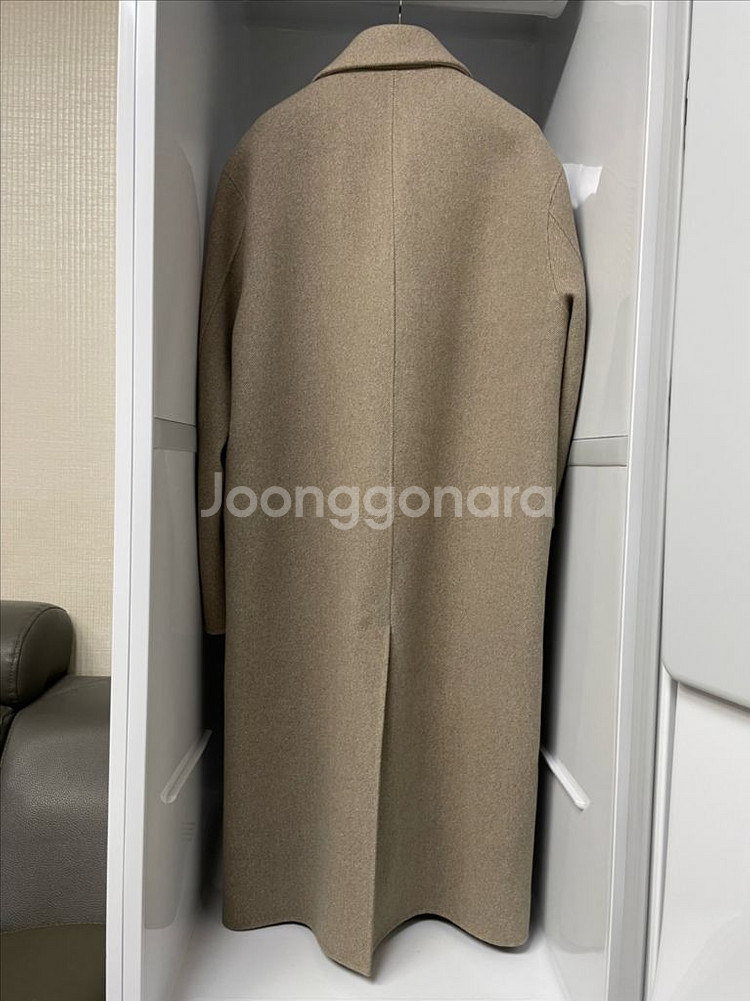 솔리드옴므 21fw 트윌 베이지 코트 50사이즈--1