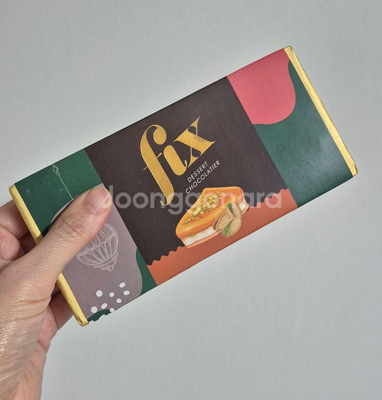 두바이 초코렛 픽스 초코릿 2개--1