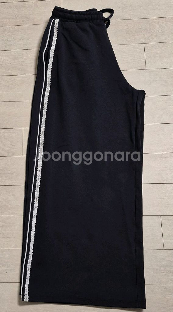 고급 자라 여성 크롭 트레이닝 팬츠 M--2