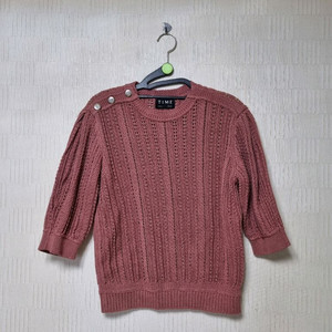 타임 time 여성 니트 상의