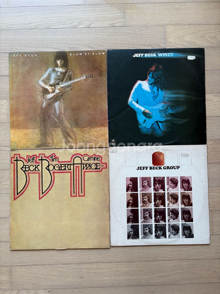 제프 벡(Jeff Beck) LP 음반 5장--5