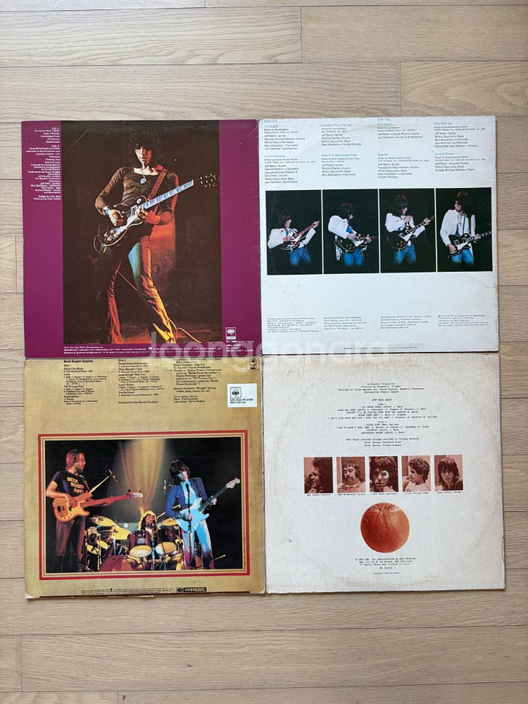 제프 벡(Jeff Beck) LP 음반 5장--6