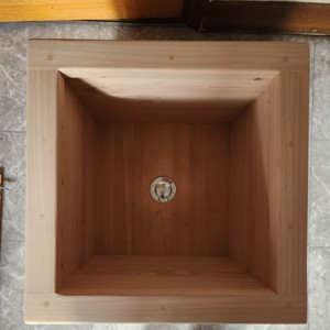 국내산 편백나무 족욕기