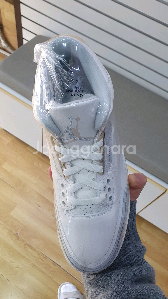 나이키 에어 조던 3 레트로 아이보리 크래프트 280새--5