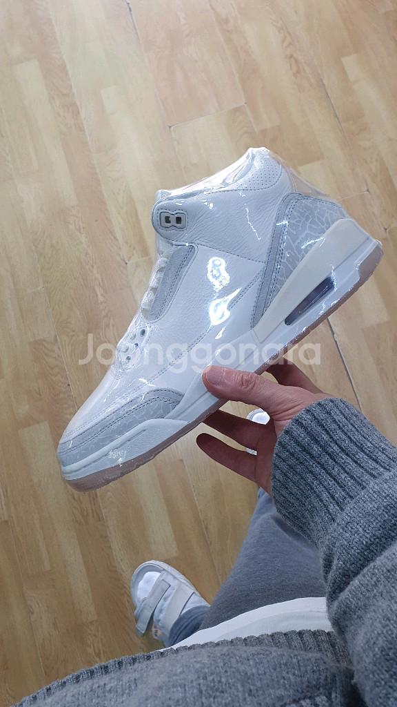 나이키 에어 조던 3 레트로 아이보리 크래프트 280새--6