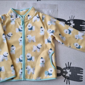 아동 후드 집업 점퍼L (7-8세용)