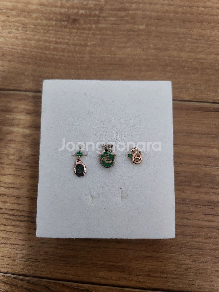 OST 해리포터 콜라보 슬리데린 피어싱--3