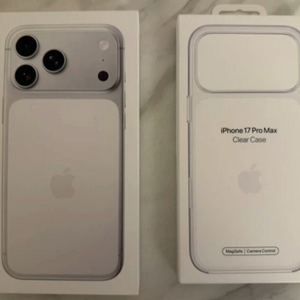 (자급제) 아이폰17프로맥스 256G 실버 정품케이스 판매
