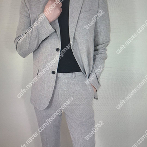 남성 그레이 정장 세트