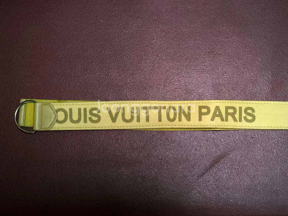 LOUIS VUITTON 루이비통 캔버스 허리 벨트--2