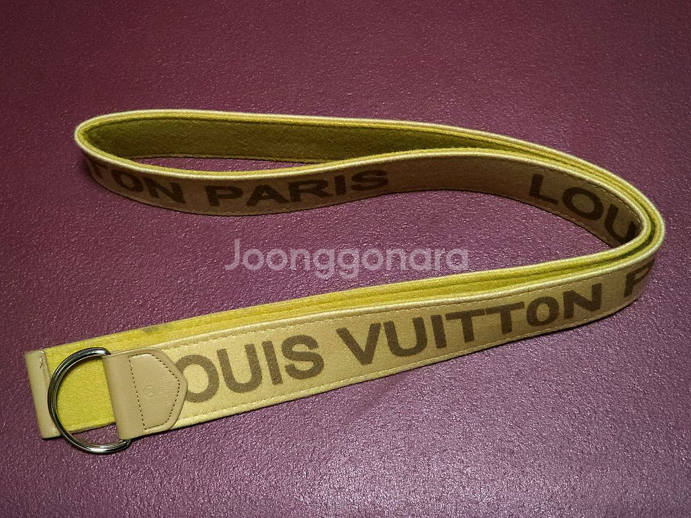 LOUIS VUITTON 루이비통 캔버스 허리 벨트--1