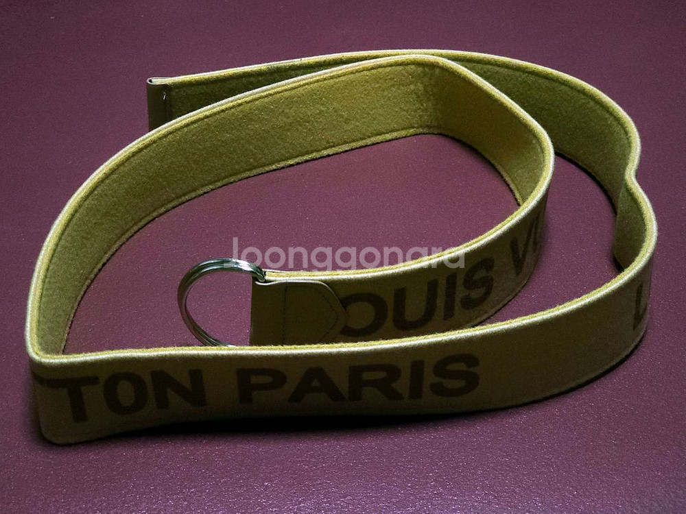LOUIS VUITTON 루이비통 캔버스 허리 벨트--3