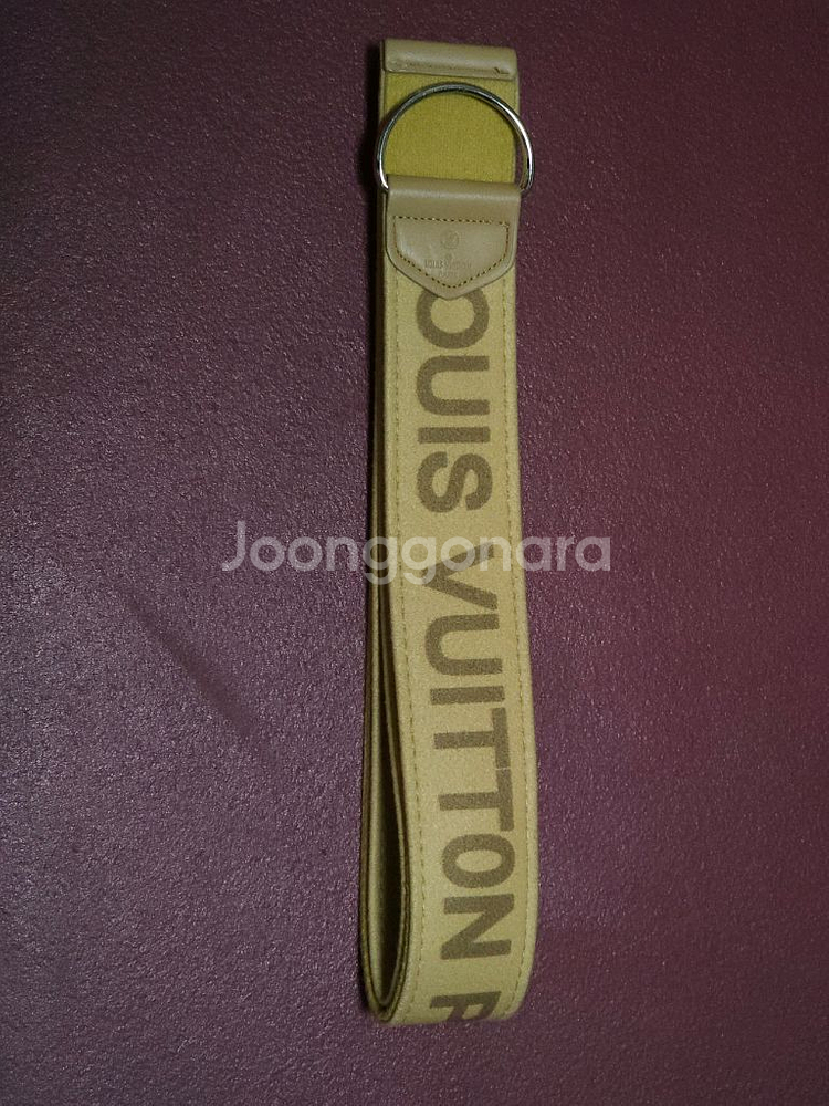 LOUIS VUITTON 루이비통 캔버스 허리 벨트--4
