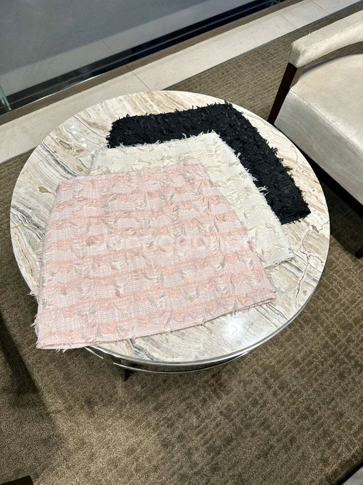 트위드 수술 스커트 치마 (속바지내장) 수입의류--3