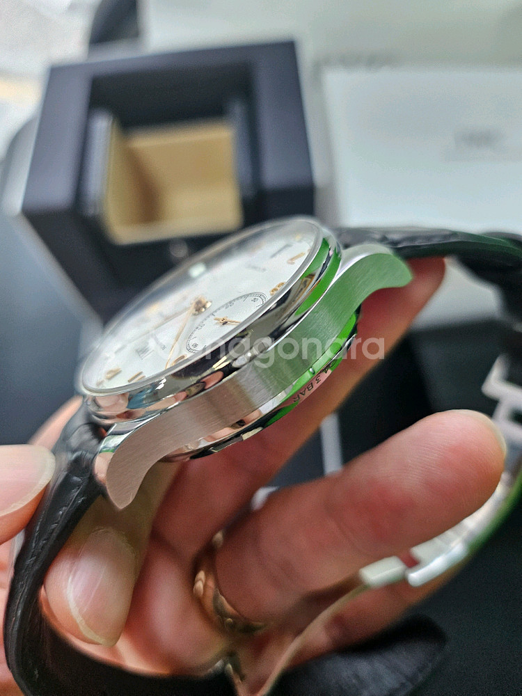 IWC 세븐데이즈 부엉이 골드핸즈--5