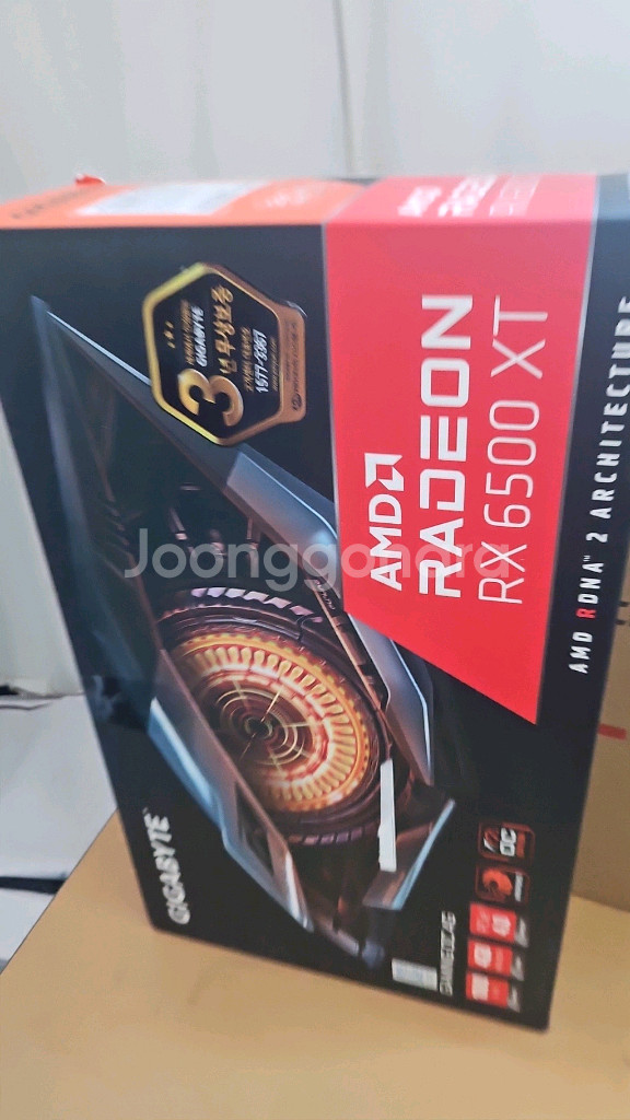 amd rx6500xt 그래픽카드--1