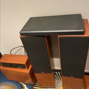 jamo야모 톨보이 서브우퍼 스피커 세트