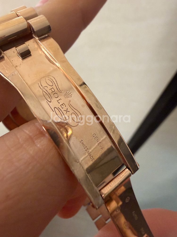 ㅋㄹ 롤렉스 데이데이트 올리브 그린 40mm--5