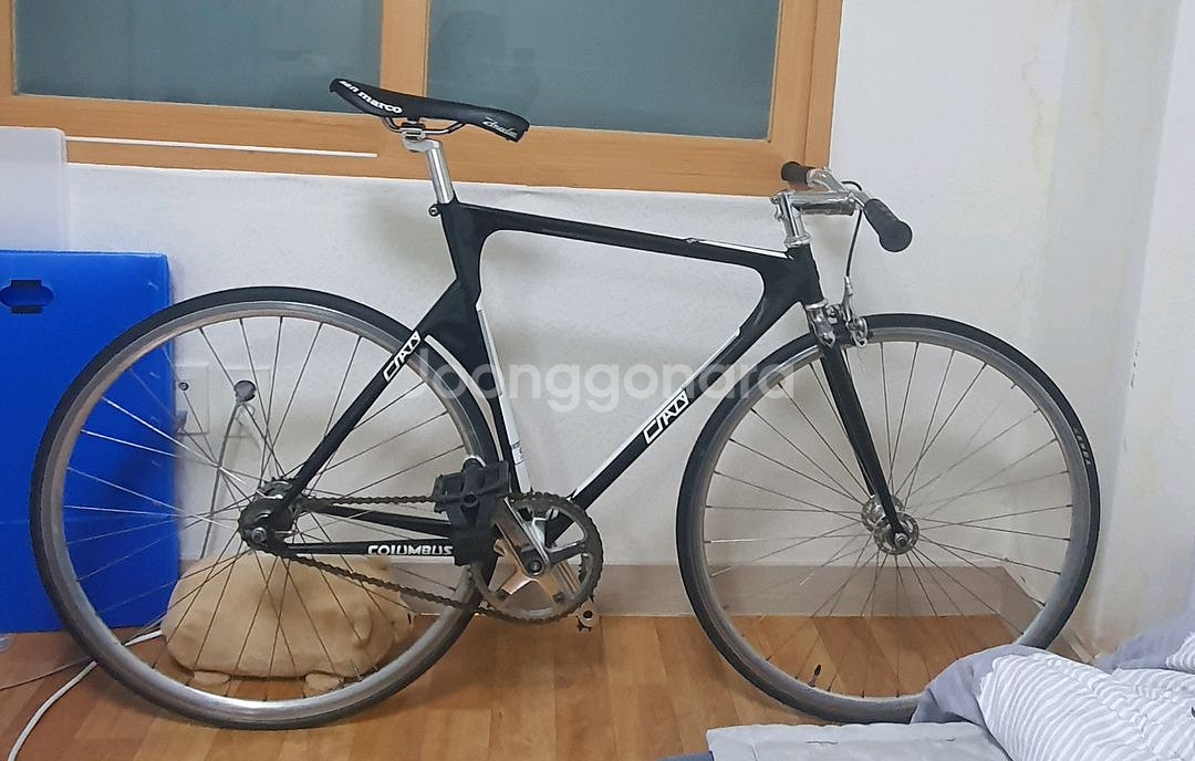 크레이지 허튼 2 크로몰리 픽시 자전거--0